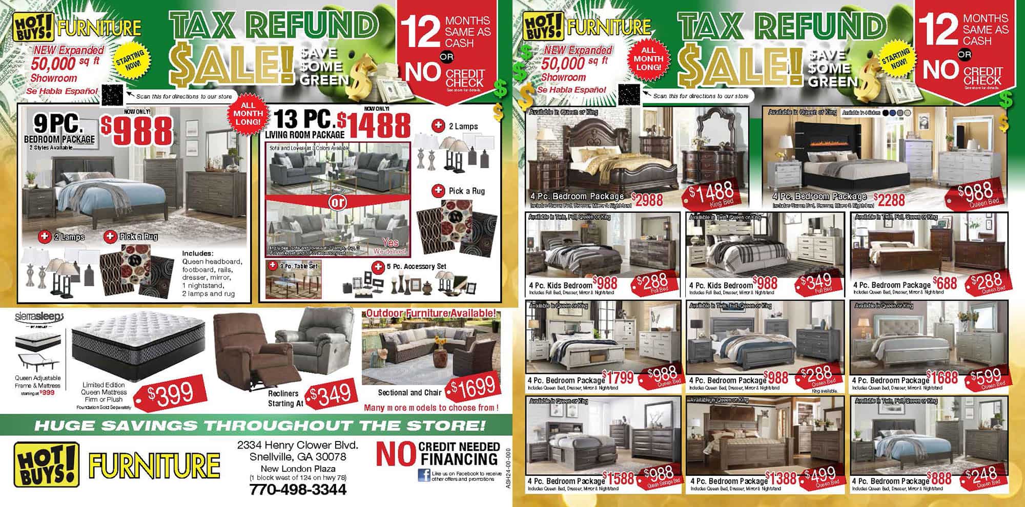 Tax Refund Sale - Shop In-Store Today